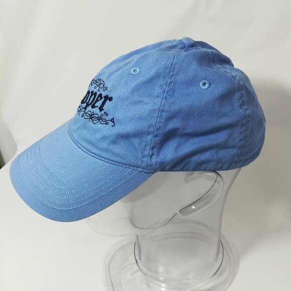 Roper Adjustable Cotton Baseball Cap Blue - Picture 11 of 13